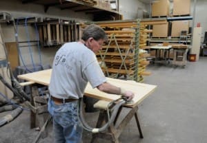 Sanding process