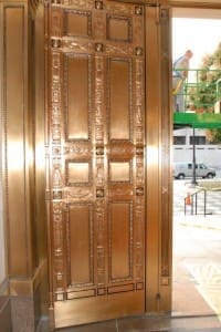 Hartford City Hall Door After