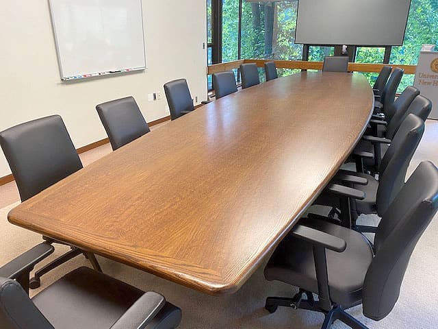 Featured image for “Boardroom Tables and Conference Tables Experience Serious Wear and Tear: Is Yours Showing Its Age?”